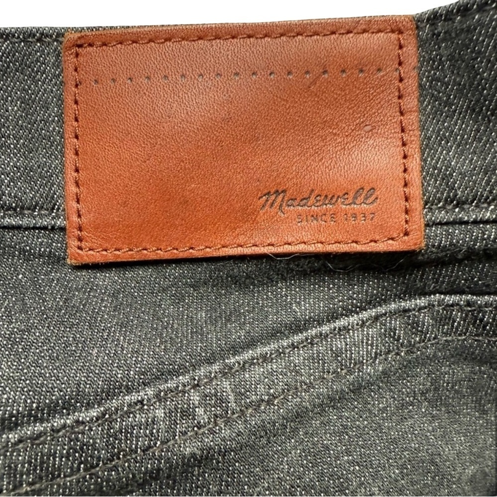 Madewell Black Slim Boyjean Jeans Relaxed Fit Size 27 Classic Denim Straight Leg - Picture 13 of 13